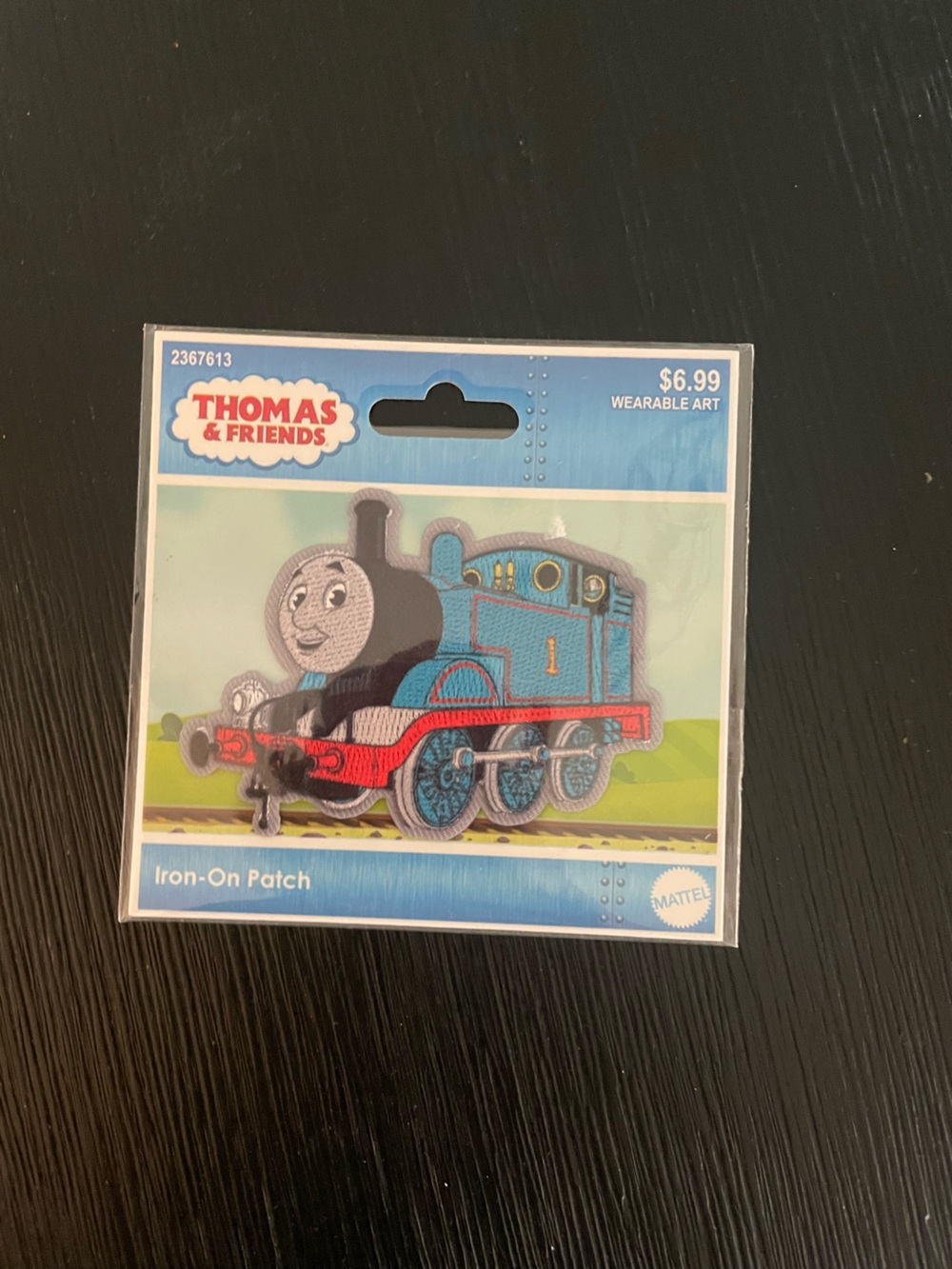 Thomas & Friends Blue and Red Train Embroidered Iron-On Patch